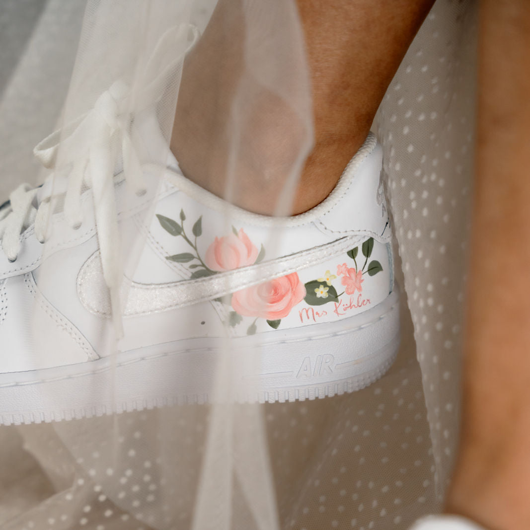 Brautsneaker Flower