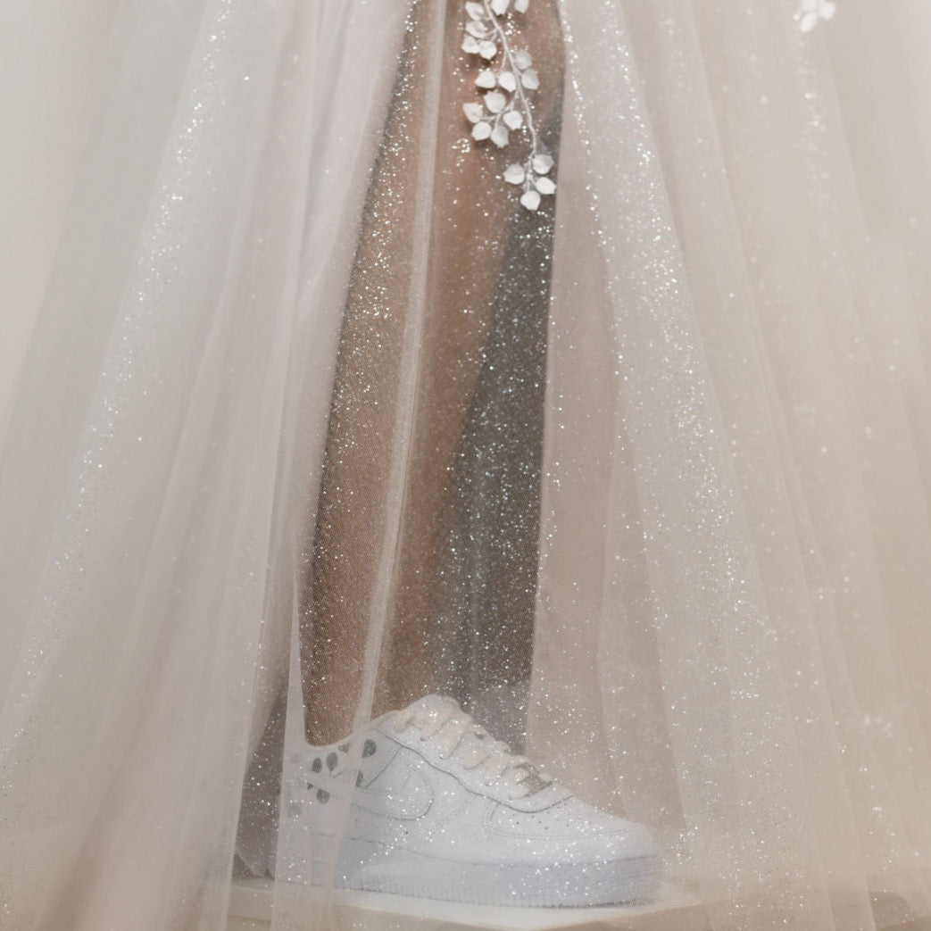 Brautsneaker Eukalyptus