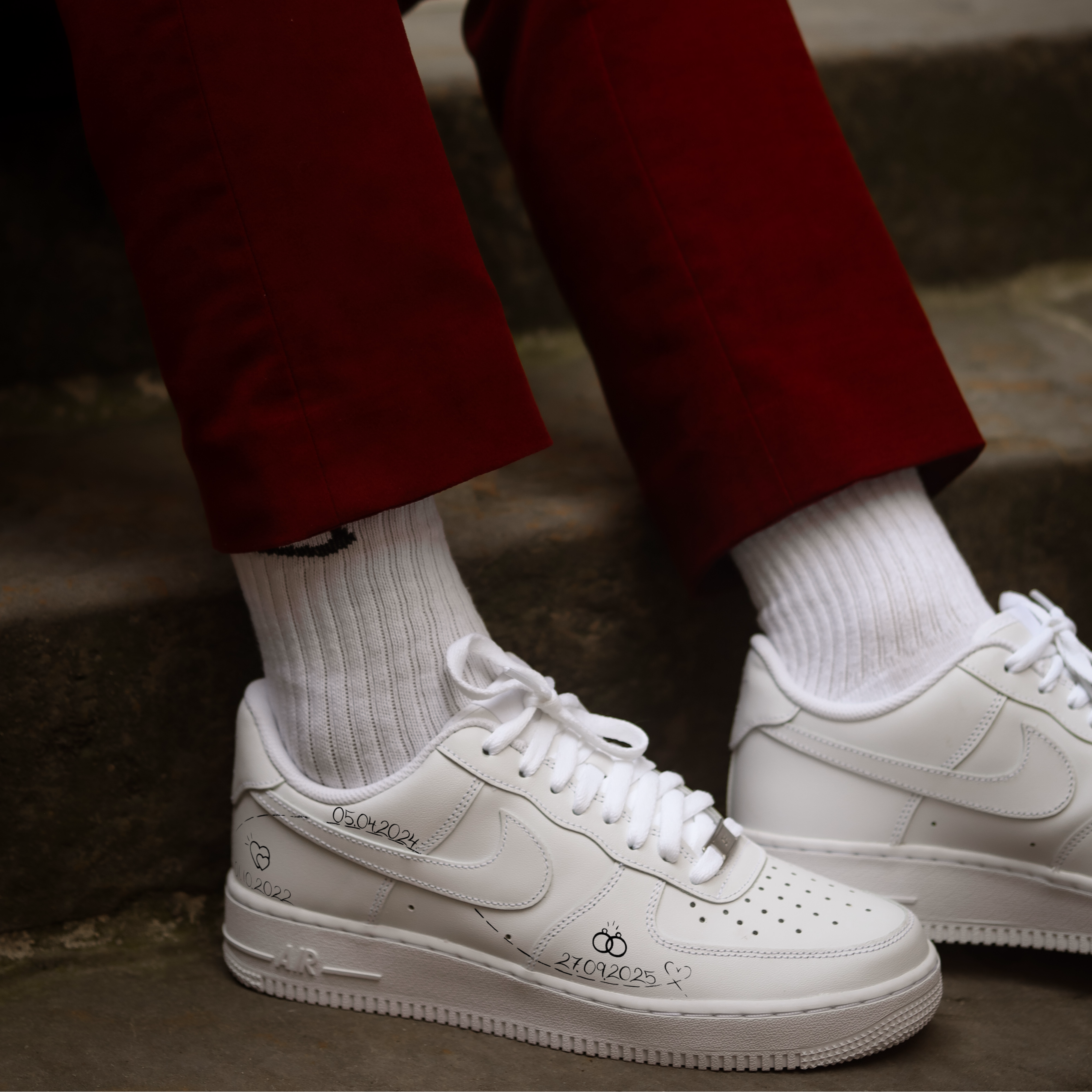 Bräutigamsneaker Lifeline