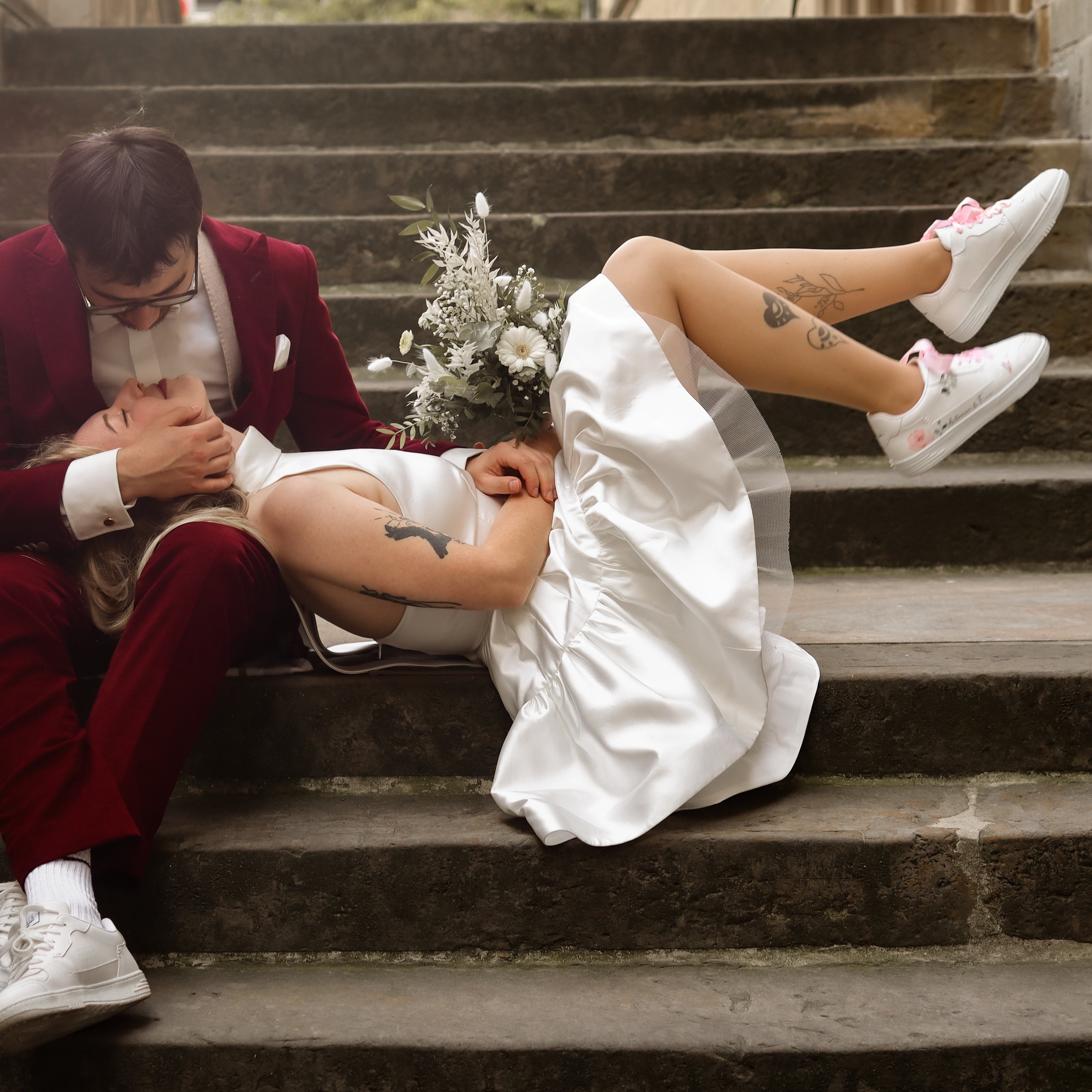 Brautsneaker Bloom vegan