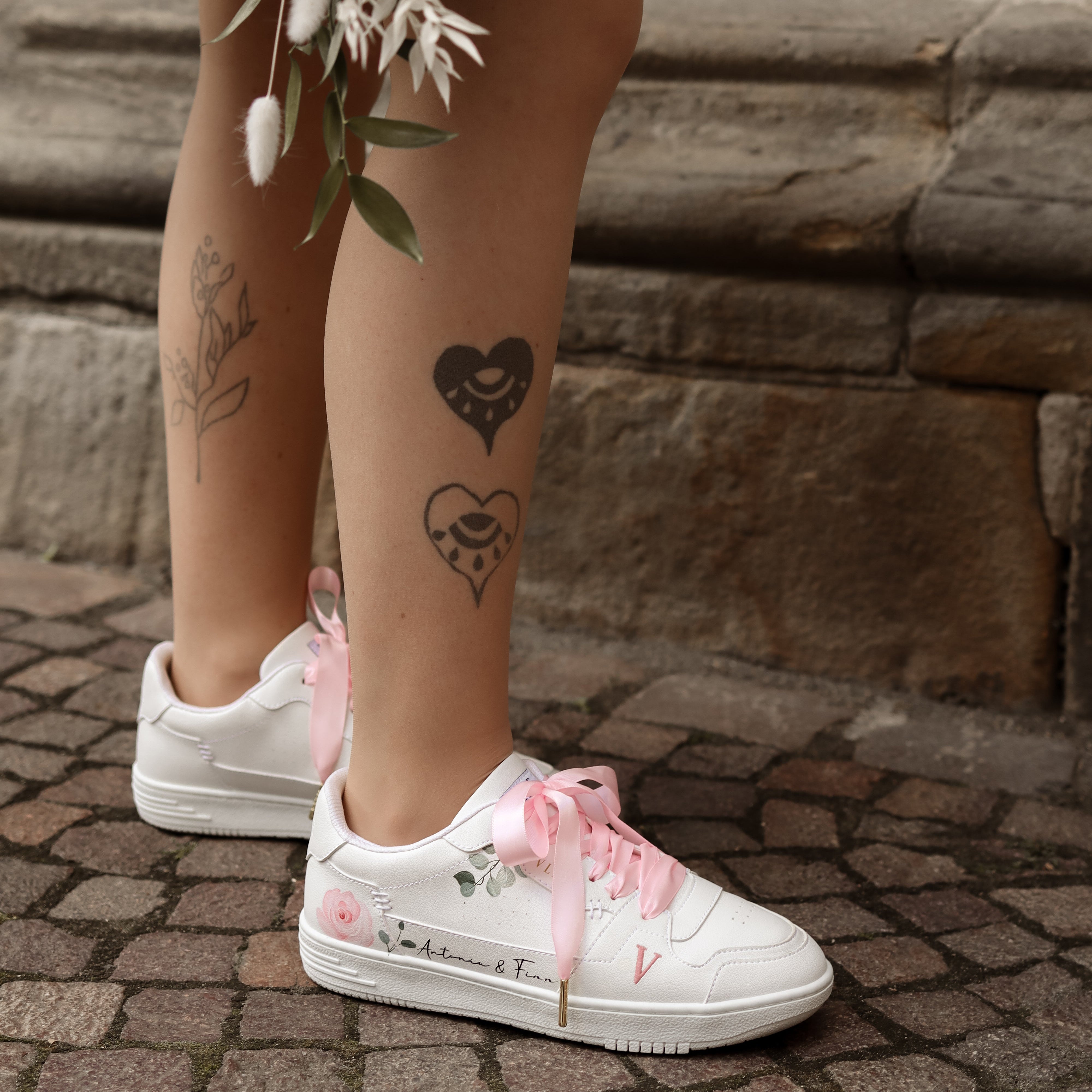 Brautsneaker Bloom vegan