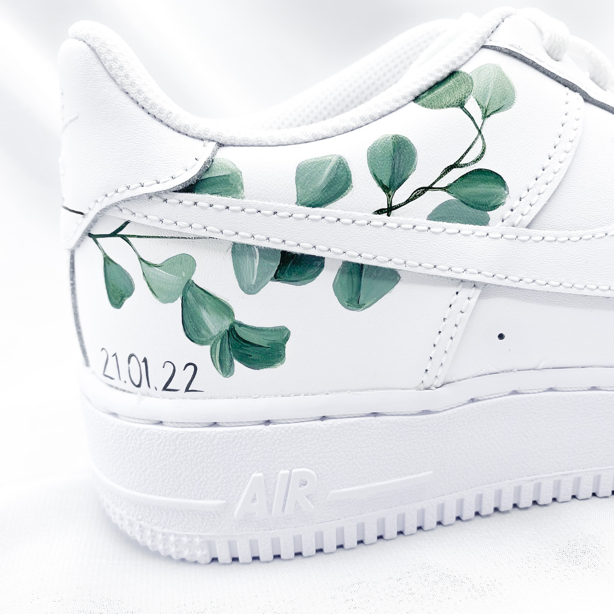 Bräutigamsneaker Eukalyptus