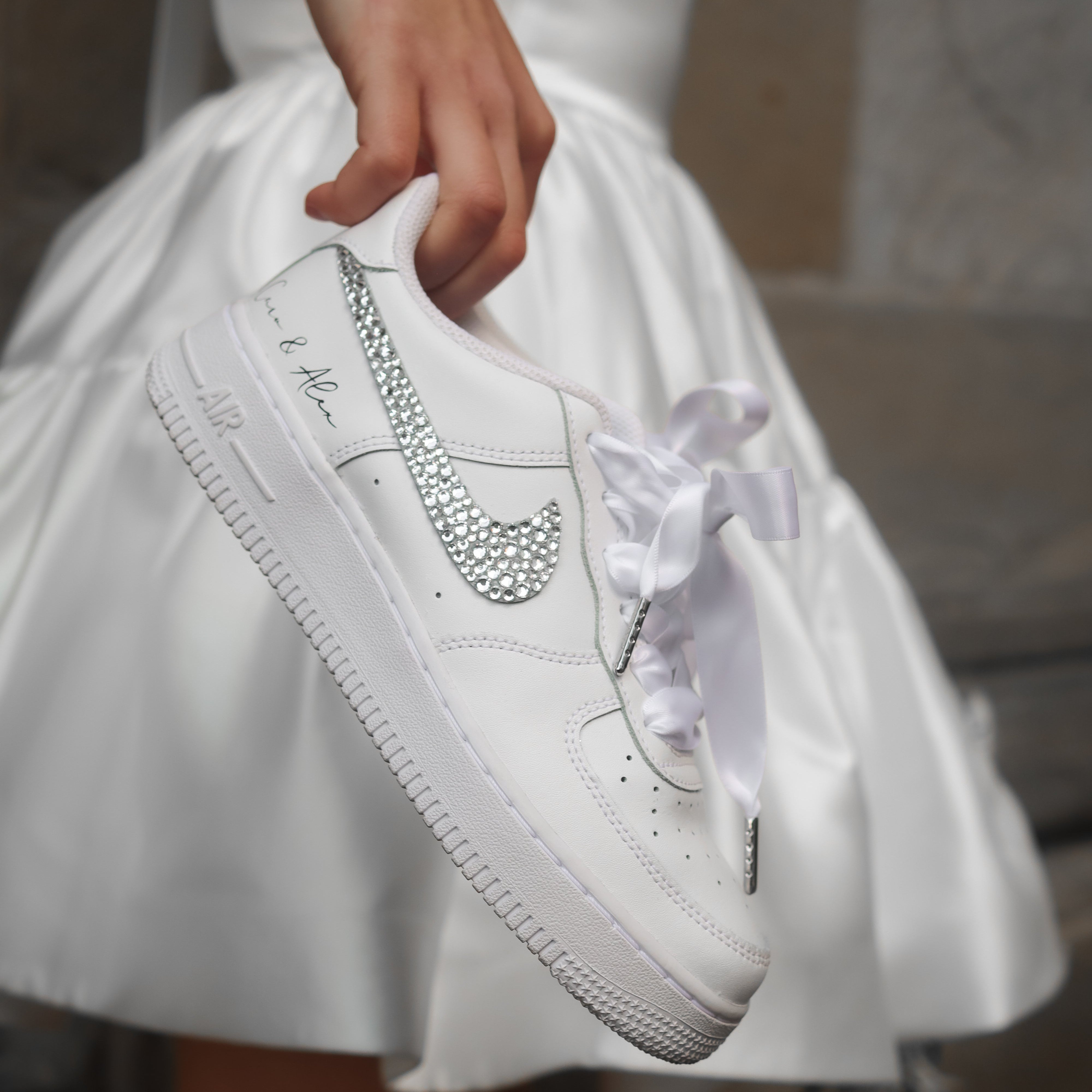 Brautsneaker Diamantenglanz