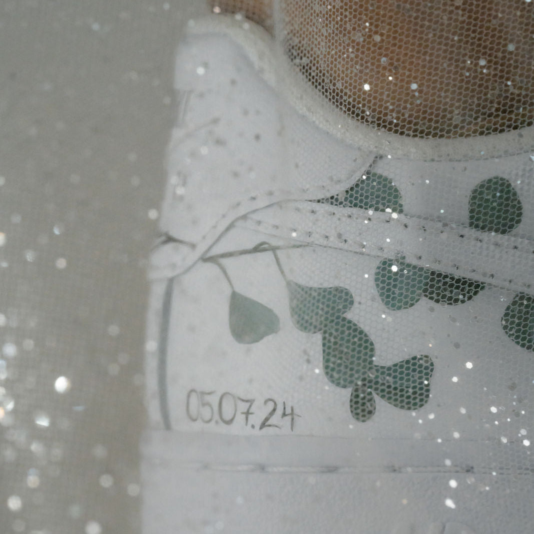 Brautsneaker Eukalyptus