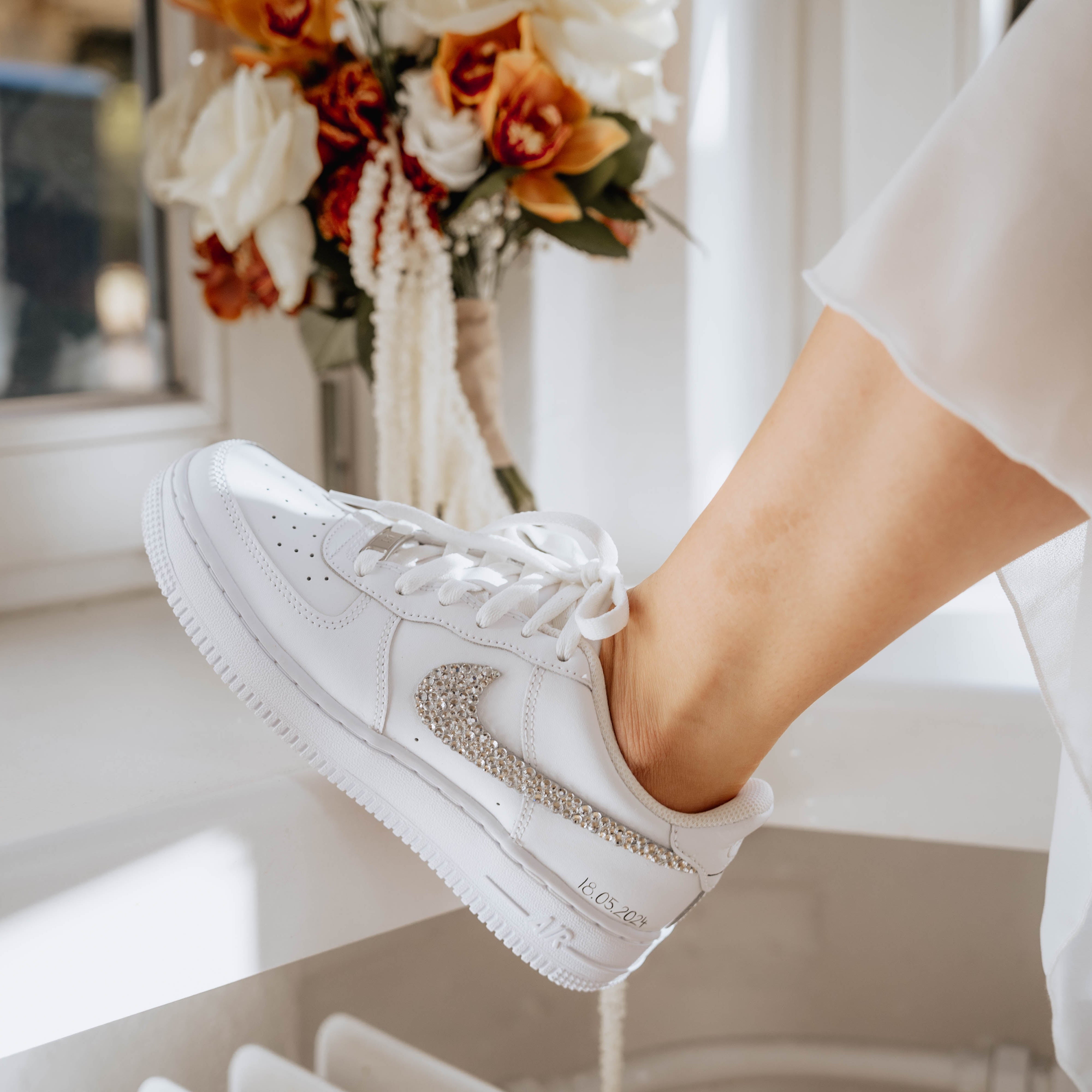 Brautsneaker Diamantenglanz