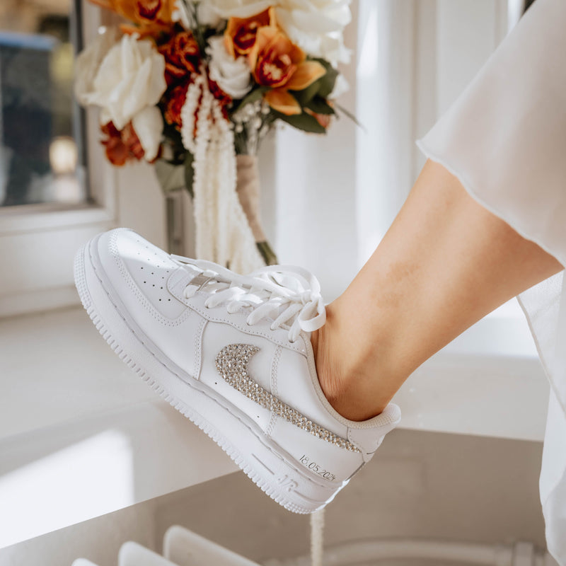 Brautsneaker Diamantenglanz