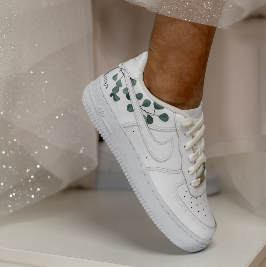 Brautsneaker Eukalyptus