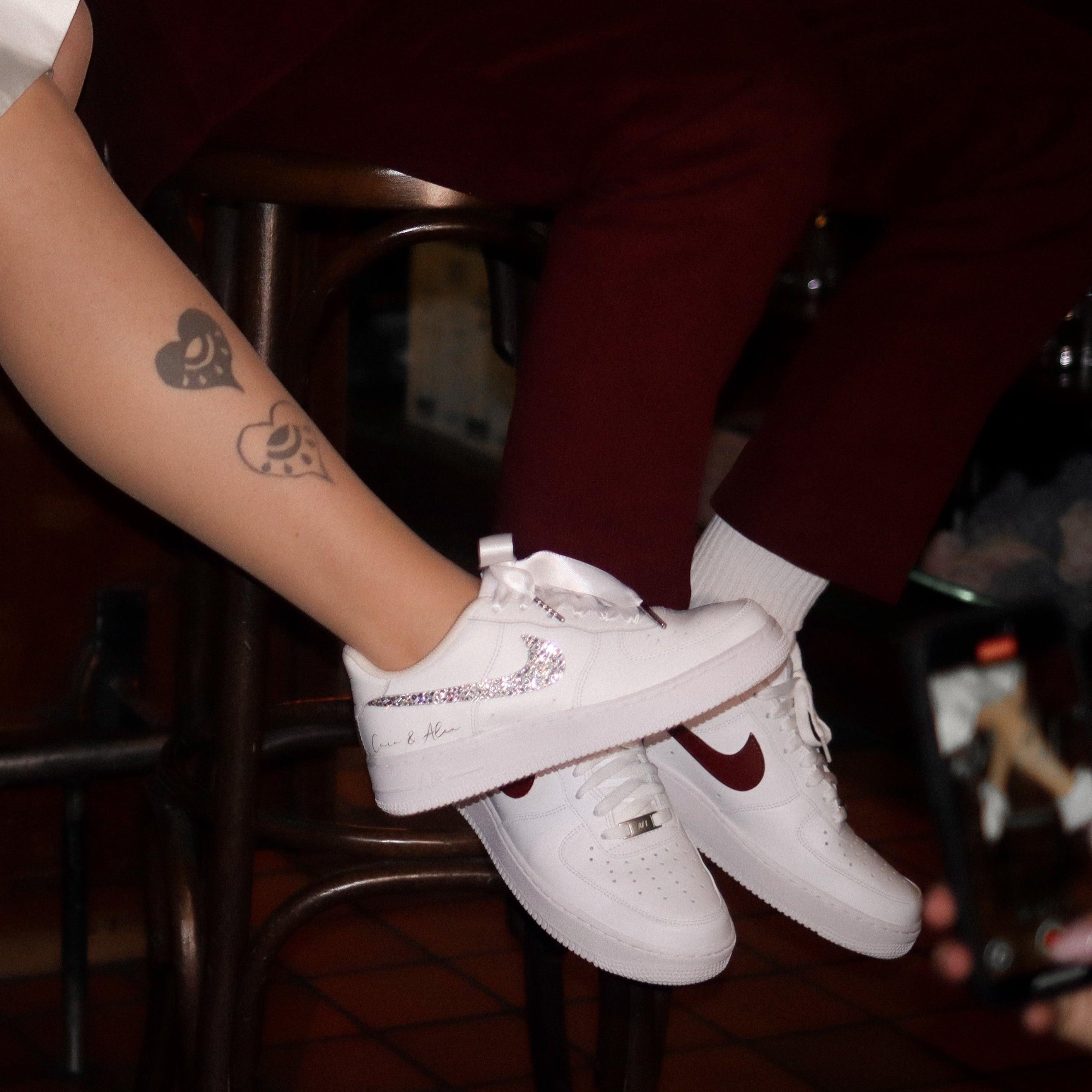 Brautsneaker Diamantenglanz