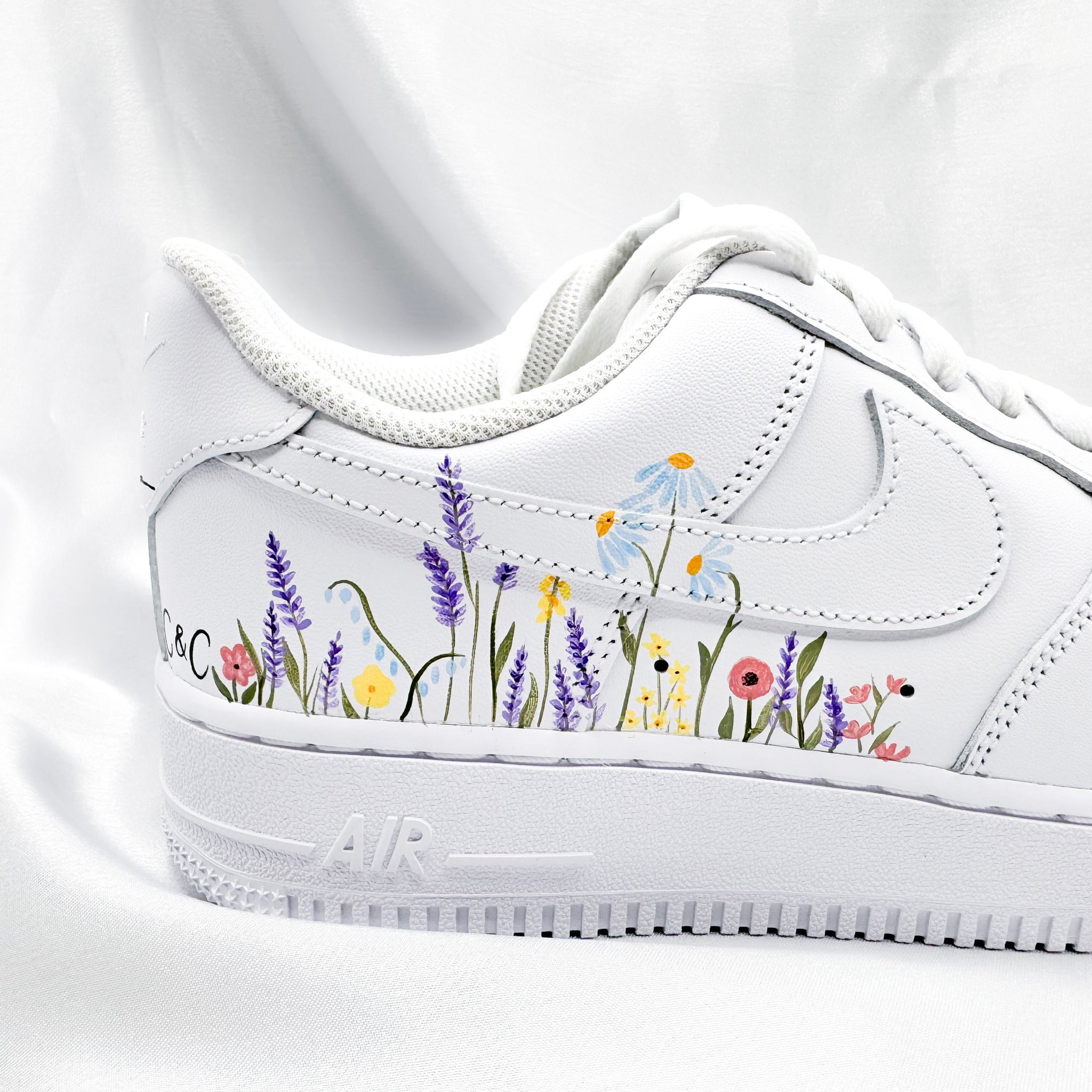 Brautsneaker Wildblumen