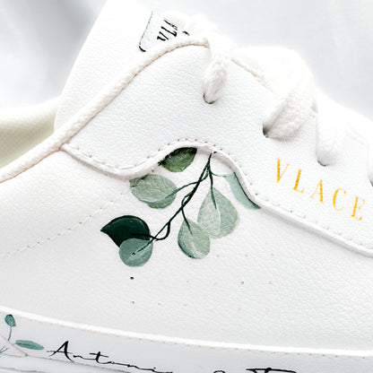 Custom VLACE Brautsneaker Bloom vegan