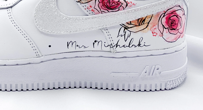 Brautsneaker Aquarell