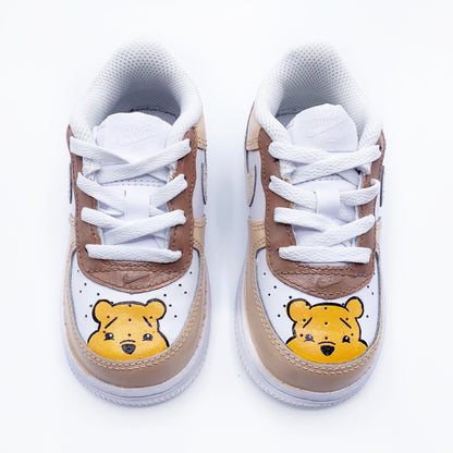 Custom Nike Air Force 1 Bärchen (Kinder)