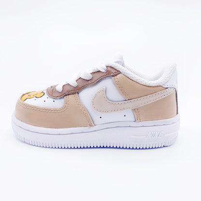 Custom Nike Air Force 1 Bärchen (Kinder)