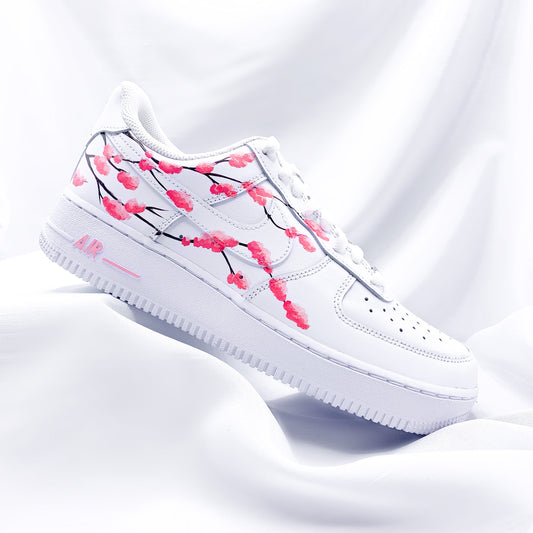 Custom Nike Air Force 1 Kirschblüten