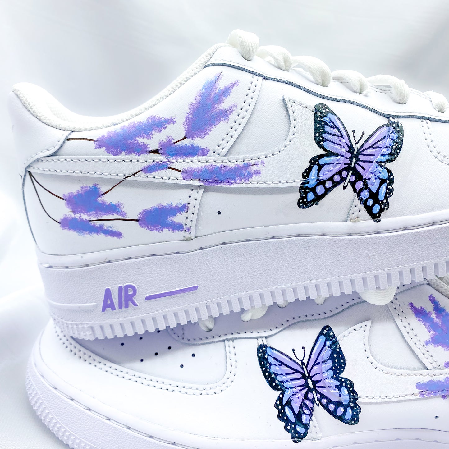 Custom Nike Air Force 1 Schmetterling