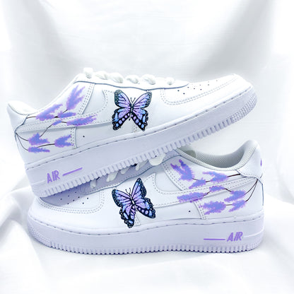 Custom Nike Air Force 1 Schmetterling