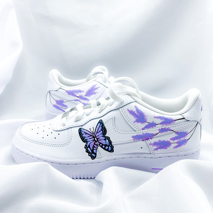 Custom Nike Air Force 1 Schmetterling