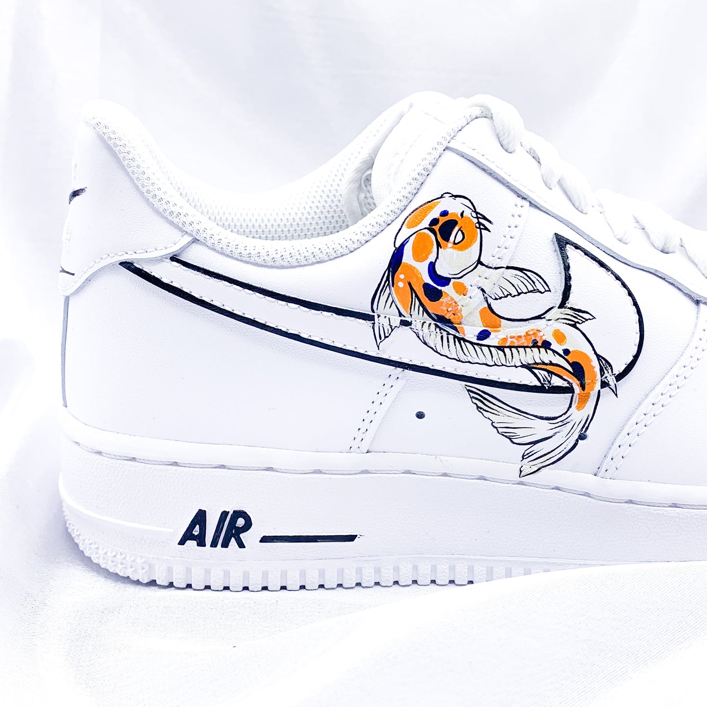 Custom Nike Air Force 1 Koi