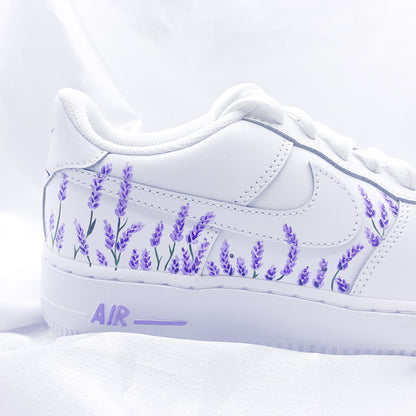 Custom Nike Air Force 1 Lavendel