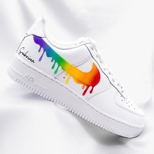 Custom Nike Air Force 1 Pride